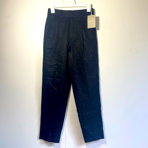 Everlane way high tencel draper taper pants - Picture 4 of 8